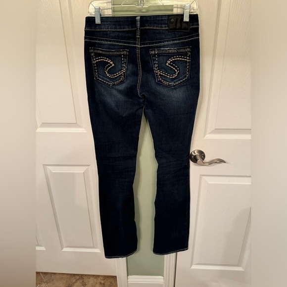 Aiko bootcut Silver jeans  Western Glove Works size 26 length 35. Long length - Picture 7 of 7